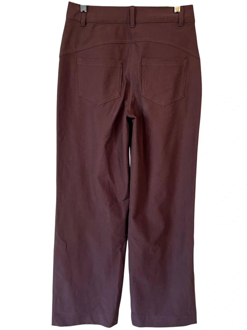 Lululemon City Sleek 5 Pocket Wide-Leg High-Rise Pant Utilitech Roasted Brown